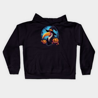 Hornbill Halloween Kids Hoodie